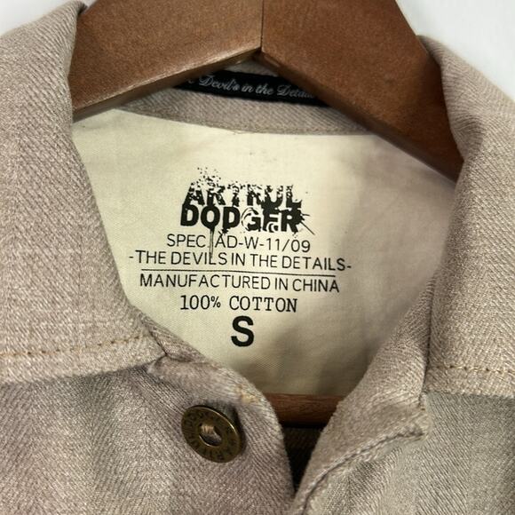 Artful Dodger men’s cotton long sleeve button down casual shirt size sma… - Picture 3 of 8